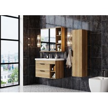 Тумба под раковину Onika Легран 80.13 108047 подвесная Дуб галифакс