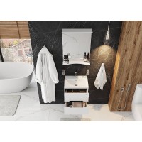 Тумба под раковину Onika Айленд 50.13 105021 подвесная Белая