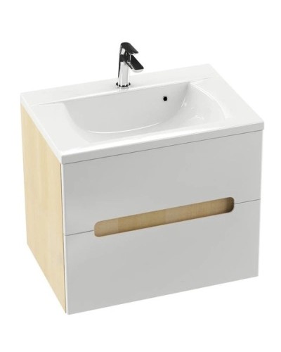 Тумба 80 см береза/белый глянец Ravak SD Classic II L X000000911