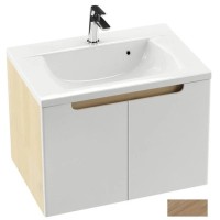 Тумба 70 см каппучино/белый глянец Ravak SDD Classic X000001092