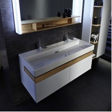 Тумба под раковину Jacob Delafon Terrace 120 EB1188-G1C подвесная Белый лак