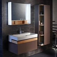 Тумба под раковину Jacob Delafon Terrace 100 EB1187-N23 подвесная Ледяной коричневый