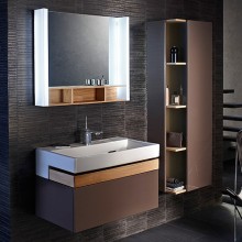 Тумба под раковину Jacob Delafon Terrace 100 EB1187-N23 подвесная Ледяной коричневый