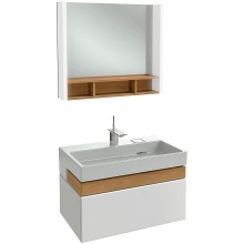 Тумба под раковину Jacob Delafon Terrace 80 EB1186-G1C подвесная Белая глянцевая