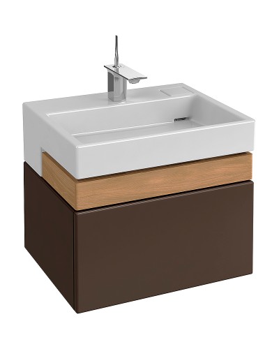 Тумба под раковину Jacob Delafon Terrace 60 EB1185-N23 подвесная Ледяной Коричневый лак