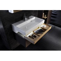 Тумба под раковину Jacob Delafon Terrace 60 EB1185-N23 подвесная Ледяной Коричневый лак