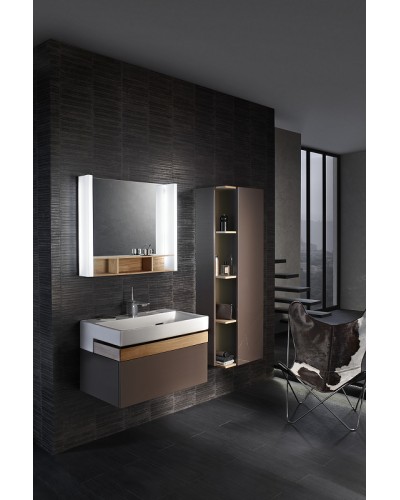 Тумба под раковину Jacob Delafon Terrace 60 EB1185-N23 подвесная Ледяной Коричневый лак