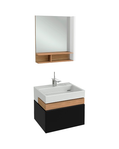 Тумба под раковину Jacob Delafon Terrace 60 EB1185-274 подвесная Черный лак