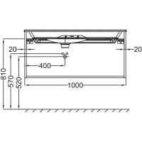 Тумба ореховое дерево 100 см Jacob Delafon Nouvelle Vague EB3032-E16