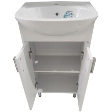 Тумба под раковину Corozo Колор 50 SD-00000696 Красная Белая