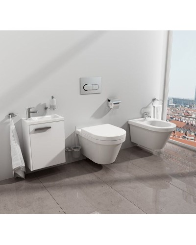 Тумба под раковину Ravak SD Chrome 40 X000000538 подвесная Белая глянцевая без дверцы