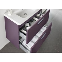 Тумба под раковину Roca The Gap 60 ZRU9302742 подвесная Фиолетовая