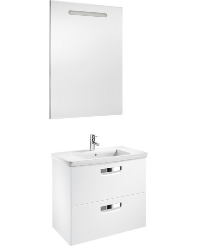 Тумба под раковину Roca The Gap 70 ZRU9302733 подвесная Белая матовая