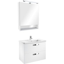 Тумба под раковину Roca The Gap 70 ZRU9302733 подвесная Белая матовая