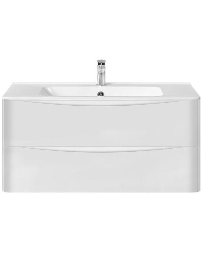 Тумба под раковину Vincea Paola 100 VMC-2P100GW подвесная G.White