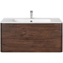 Тумба под раковину Vincea Paola 100 VMC-2P100RW подвесная R.Wood