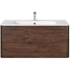 Тумба под раковину Vincea Paola 100 VMC-2P100RW подвесная R.Wood