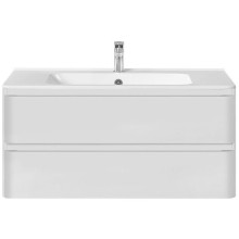 Тумба под раковину Vincea Vico 100 VMC-2V100GW подвесная G.White