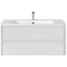 Тумба под раковину Vincea Vico 100 VMC-2V100GW подвесная G.White