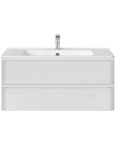 Тумба под раковину Vincea Vico 100 VMC-2V100GW подвесная G.White