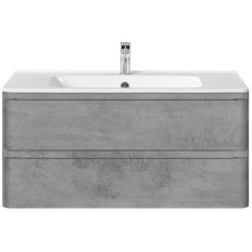 Тумба под раковину Vincea Vico 100 VMC-2V100BT подвесная Beton