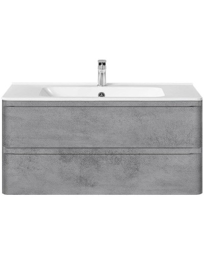 Тумба под раковину Vincea Vico 100 VMC-2V100BT подвесная Beton