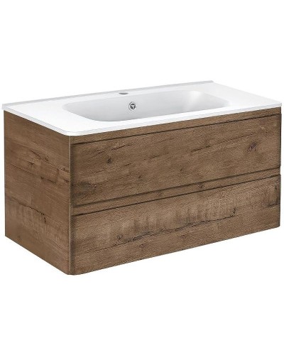 Тумба под раковину Vincea Vico 100 VMC-2V100VO подвесная V.Oak
