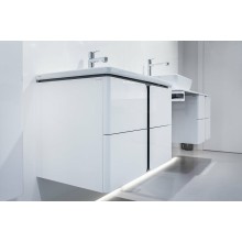 Тумба под раковину Ravak SD Balance 80 X000001369 подвесная Белая Графит