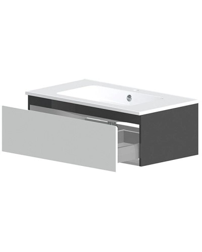 Тумба белый глянец 70 см Astra-Form Альфа 020308