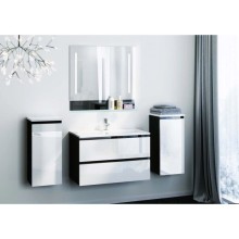 Тумба белый глянец 90 см Astra-Form Альфа 020312