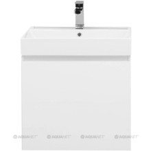 Тумба белый 59,5 см Aquanet Йорк 00202094