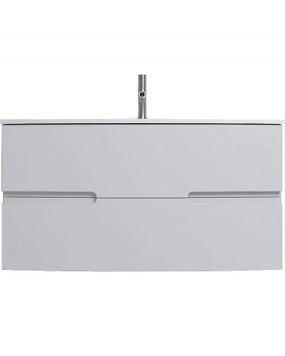 Тумба под раковину Jacob Delafon Nona 100 EB1889RU-G1C подвесная Белая глянцевая