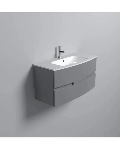 Тумба под раковину Jacob Delafon Nona 100 EB1889RU-442 подвесная Серый антрацит