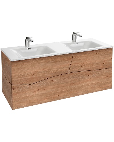 Тумба под раковину Jacob Delafon Sherwood 120 EB1834RU-P6 подвесная Натуральный дуб