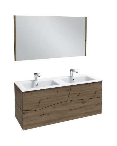 Тумба под раковину Jacob Delafon Sherwood 120 EB1834RU-P13 подвесная Состаренный дуб