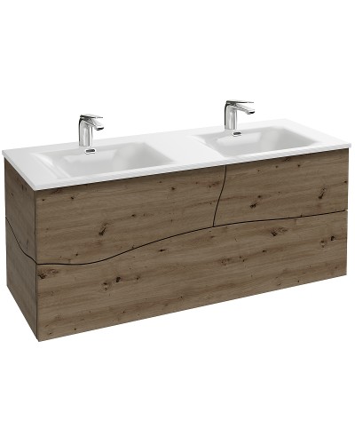 Тумба под раковину Jacob Delafon Sherwood 120 EB1834RU-P13 подвесная Состаренный дуб