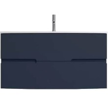 Тумба под раковину Jacob Delafon Nona 100 EB1889RU-G98 подвесная Темно-синяя