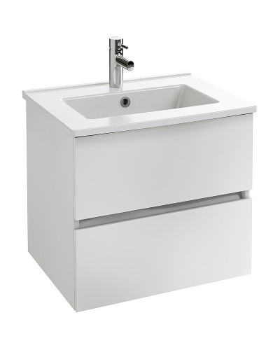 Тумба под раковину Jacob Delafon Tolbiac 60 EB2381-J5 подвесная Белый лак