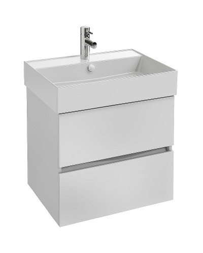 Тумба под раковину Jacob Delafon Tolbiac 60 EB2381-J5 подвесная Белый лак