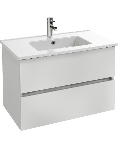 Тумба под раковину Jacob Delafon Tolbiac 80 EB2382-J5 подвесная Белый лак