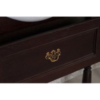 Тумба дуб тёмный шоколад 83 см Roca America Evolution L ZRU9302959