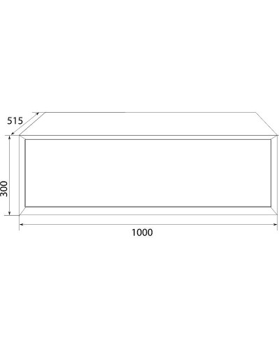 Тумба Marka One Milacco 100П У83571 подвесная Black Stone