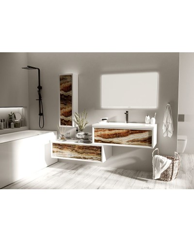 Тумба Marka One Milacco 100П У83576 подвесная Onix