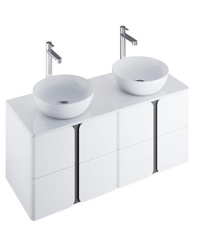 Тумба под раковину Ravak SD Balance 60 X000001367 подвесная Белая Графит