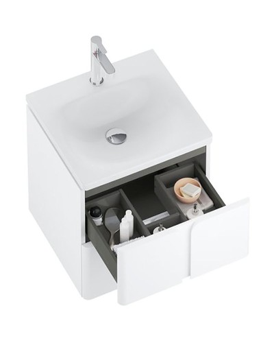 Тумба под раковину Ravak SD Balance 60 X000001367 подвесная Белая Графит