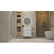 Тумба под раковину Velvex Jill 60 tpJIL.60.2Y-233 подвесная Белая матовая