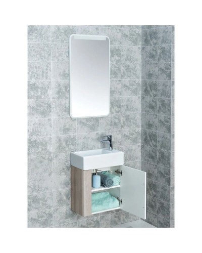 Тумба белый глянец/ясень шимо 44,7 см Акватон Вита 1A221401VTD70