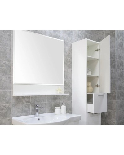 Тумба белый глянец 79,5 см Акватон Инди 1A188401ND010