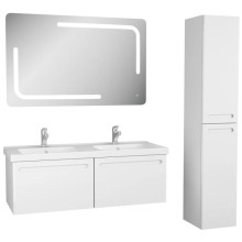 Тумба белый глянец 122,4 см OWL 1975 Otalia OW04.04.00