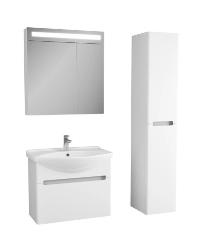 Тумба белый глянец 72 см OWL 1975 Lagerta OW08.02.00